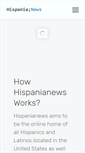 Mobile Screenshot of hispanianews.com
