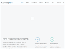 Tablet Screenshot of hispanianews.com